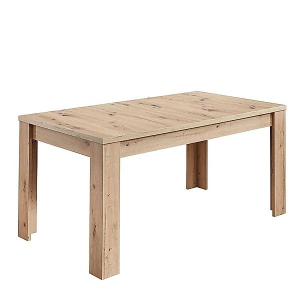 Esstisch aus Holzwerkstoff rechteckiger Tischplatte günstig online kaufen
