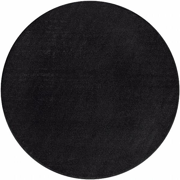 Paco Home Teppich "Porto 890" rund 13 mm Höhe Kurzflor, Uni-Farben, ideal i günstig online kaufen
