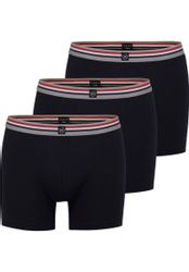bugatti Boxershorts "Prag" 3er Pack, 3 tlg., bequem, atmungsaktiv, Baumwoll günstig online kaufen