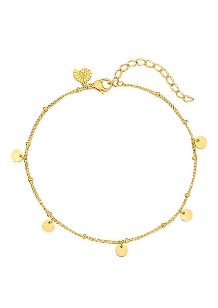 Hey Happiness Fußkette mit Anhänger Plättchen günstig online kaufen