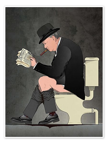 Posterlounge Poster Wyatt9, Churchill auf der günstig online kaufen