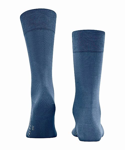 FALKE Cool 24/7 Herren Socken, 41-42, Blau, Uni, Baumwolle, 13230-684504 günstig online kaufen