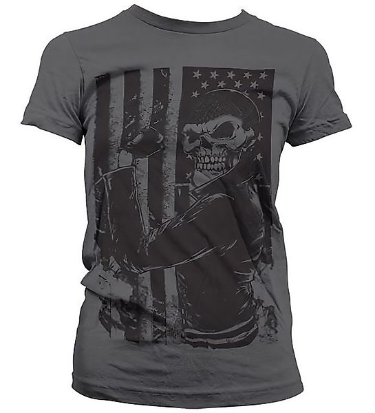 Hybris T-Shirt American Badass Girly Tee günstig online kaufen