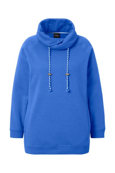 Ulla Popken Sweatshirt Sweatshirt weiter Stehkragen günstig online kaufen