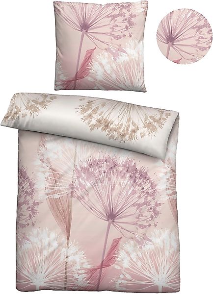 Biberna Bettwäsche Maria, Mako-Satin, 2 teilig, günstig online kaufen