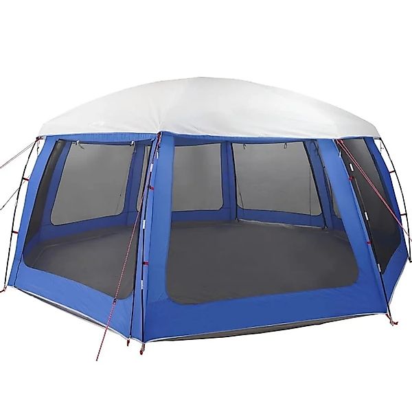 vidaXL Poolzelt mit Abnehmbarem Überzelt Netzwänden Azurblau 690x690cm 4100 günstig online kaufen