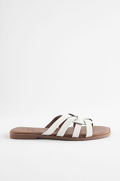Next Forever Comfort® Gitterpantolette Leder Pantolette günstig online kaufen