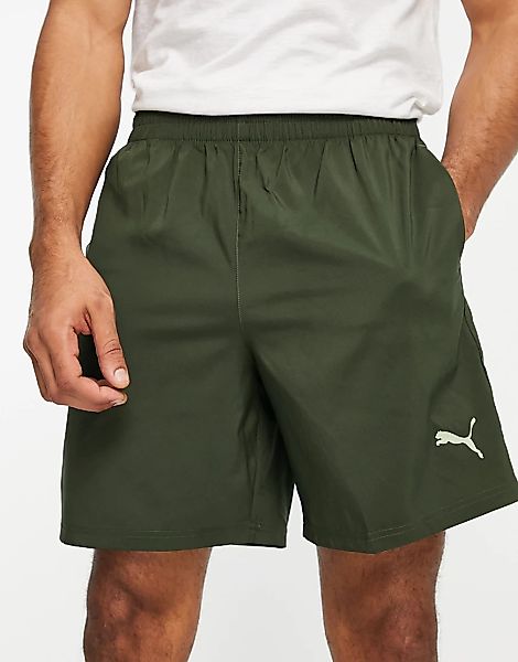 PUMA – Training Favourite Blaster – Shorts in Grün günstig online kaufen