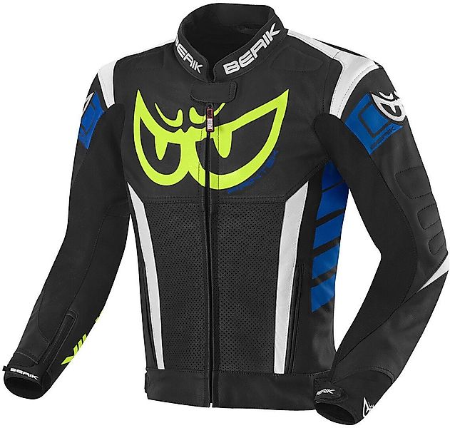 Berik Motorradjacke Zakura Motorrad Lederjacke herausnehmbares Innenfutter günstig online kaufen