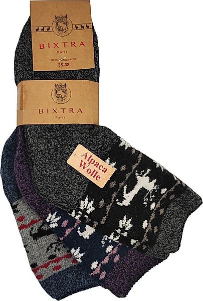 EloModa Thermosocken 3 Paar Damen Alpaka Wintersocken Socken Wollsocken, Gr günstig online kaufen