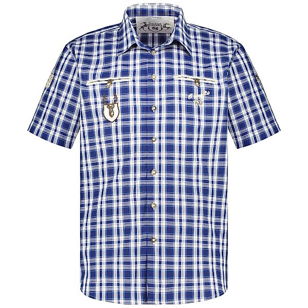 Orbis Trachtenhemd mit Krempelärmeln Farbe blau Größe: 6XL günstig online kaufen