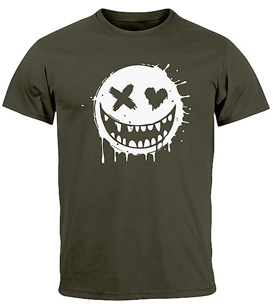 Neverless Print-Shirt Herren T-Shirt Print Aufdruck günstig online kaufen