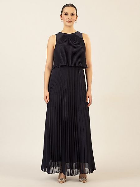 Apart Abendkleid mit lose fallendem Sonnenplissee günstig online kaufen
