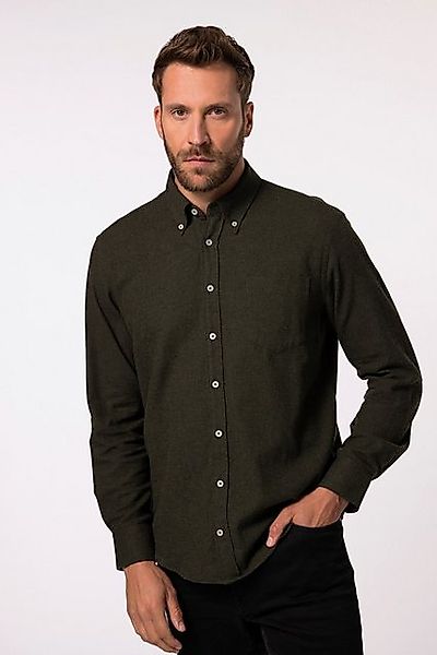 JP1880 Businesshemd JP 1880 Flanellhemd Langarm Buttondown-Kragen günstig online kaufen