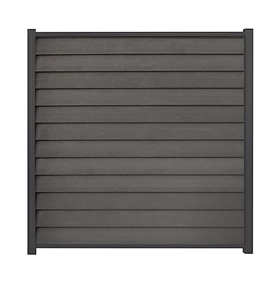 GartenLand Zaun Schwedenprofil WPC ca. 180 günstig online kaufen