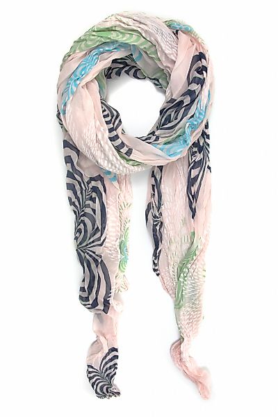 COLLEZIONE ALESSANDRO Modeschal "Ornament", 1 Stk. mit Blumen Blüten Motiv günstig online kaufen