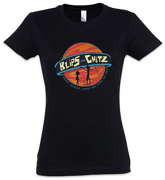 Urban Backwoods Print-Shirt Blips And Chitz Damen T-Shirt Rick Sanchez Beth günstig online kaufen