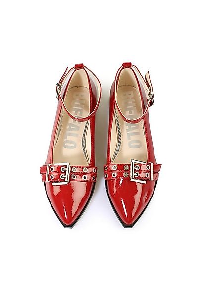 Buffalo Buffalo Ankle -Vegan Patent High-Heel-Pumps günstig online kaufen