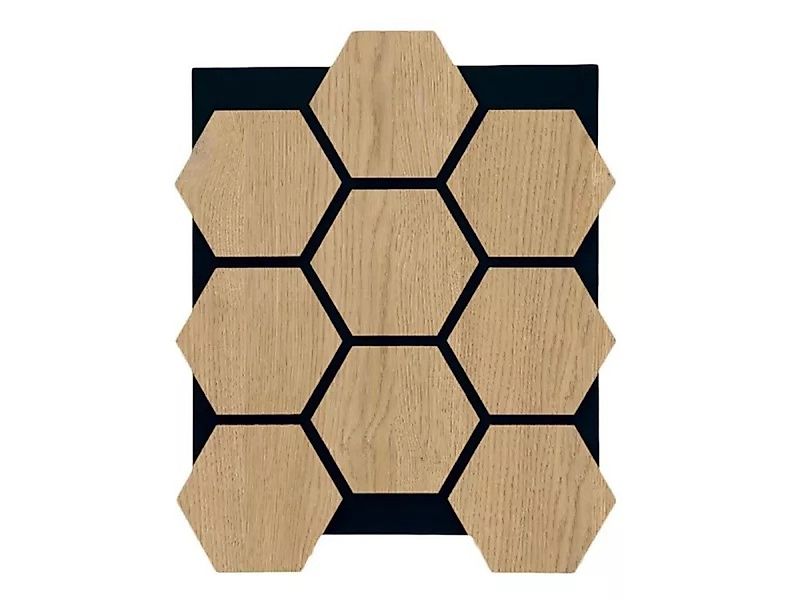 ASCountrystone Wandpaneel Hexagon Akustikpaneel 80x65x2cm, BxL: günstig online kaufen
