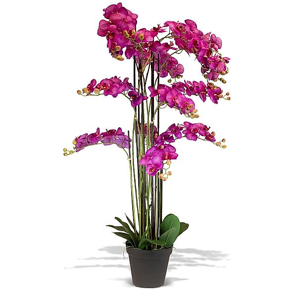 Orchidee Kunstpflanze pink 140 cm günstig online kaufen