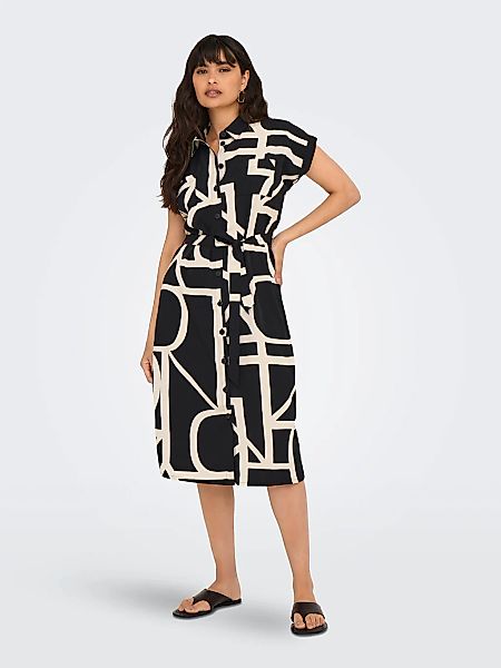 ONLY Hemdblusenkleid "ONLHANNOVER S/S SHIRT DRESS NOOS WVN", Sommerkleid günstig online kaufen