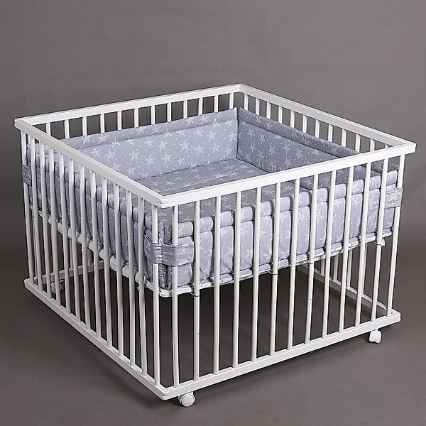 TIGGO Laufgitter Laufgitter Laufstall Babylaufstall 100x100cm günstig online kaufen