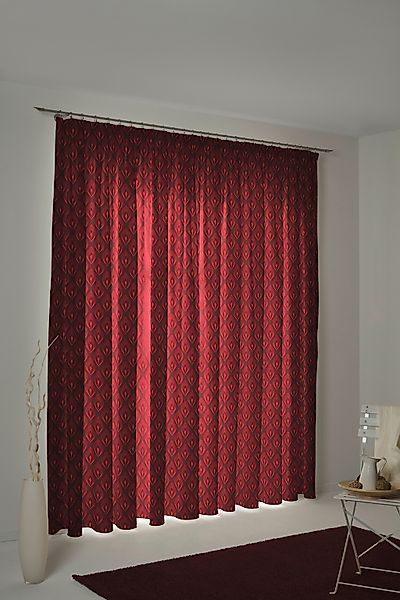 Adam Vorhang "Feathers" Kräuselband 1 Stk. tlg. aus 100% Bio-Baumwolle günstig online kaufen