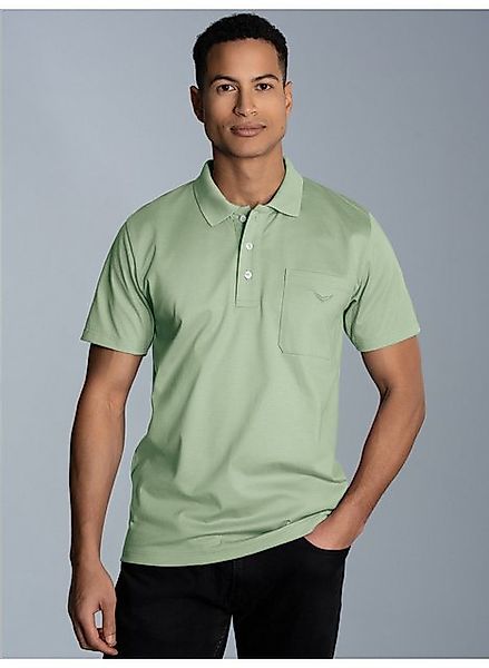 Trigema Poloshirt TRIGEMA Poloshirt aus Single-Jersey (1-tlg) günstig online kaufen