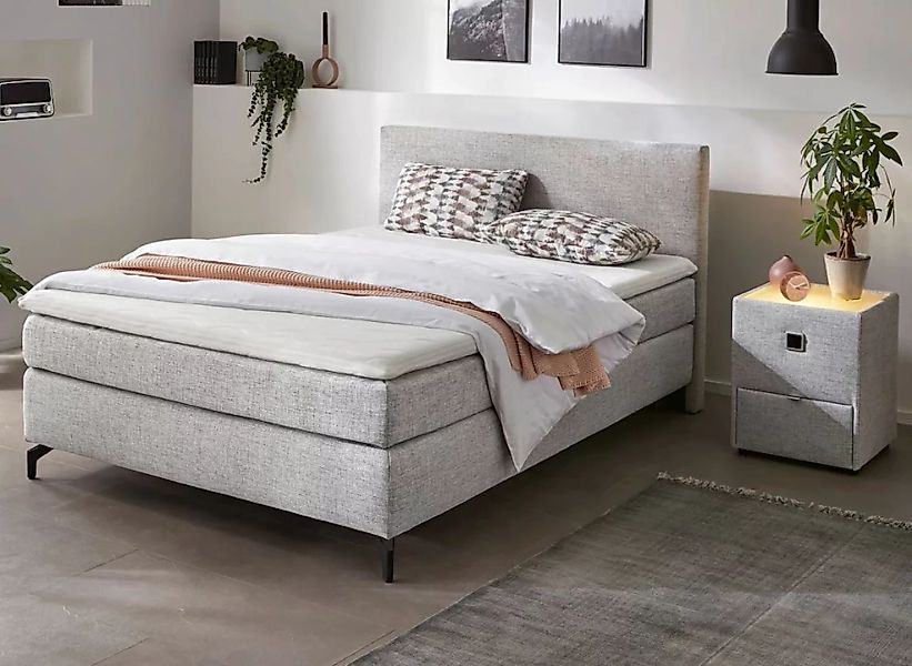 INOSIGN Boxspringbett Alinas, mit Topper und Zierkissen, in unterschiedlich günstig online kaufen