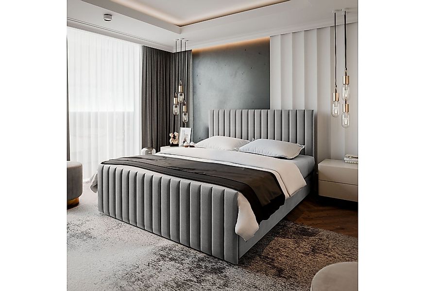 Masseno Boxbett ARION 160x200 cm mit Bonell Matratze und Topper günstig online kaufen