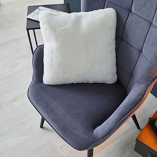 LUXOR living Fellkissen »Dekokissen Novara«, Kunstfell, eckig, 40x40 cm, se günstig online kaufen