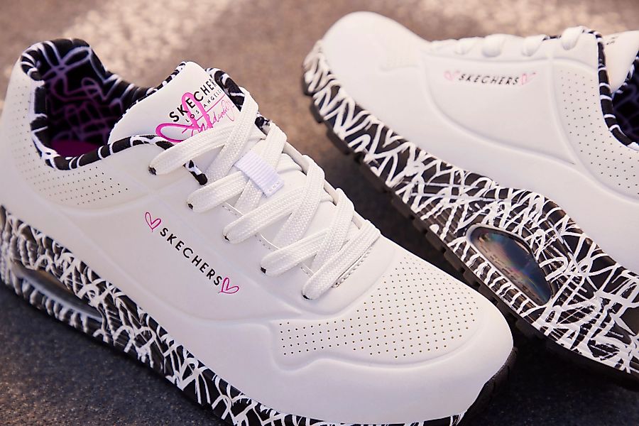 Skechers Sneaker "UNO LOVING LOVE", Freizeitschuh, Halbschuh, Schnürschuh m günstig online kaufen