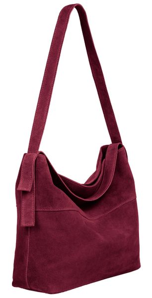 Caspar Schultertasche große Vintage Damen Leder günstig online kaufen