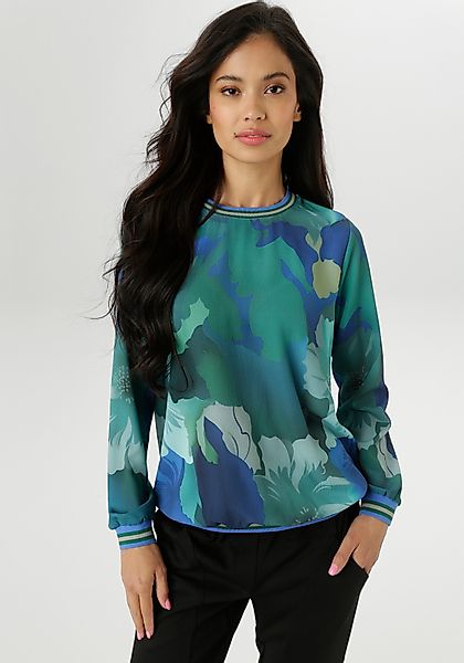 Aniston SELECTED Shirtbluse mit gestreiften, sportiven günstig online kaufen