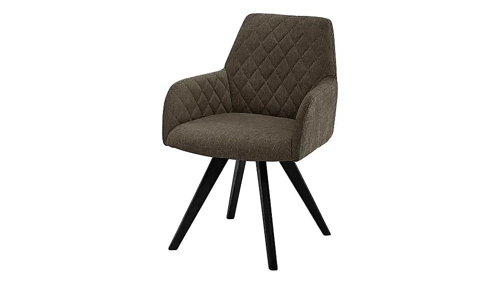 Dine + Mine Esszimmerstuhl  Bristol 1 ¦ braun ¦ Maße (cm): B: 61 H: 88 T: 6 günstig online kaufen