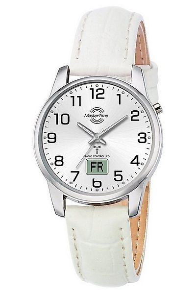 MASTER TIME Funkuhr Funk Basic Weiß günstig online kaufen