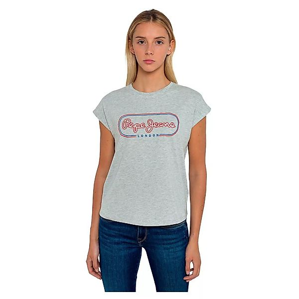 Pepe Jeans Carol Kurzärmeliges T-shirt XS Grey Marl günstig online kaufen