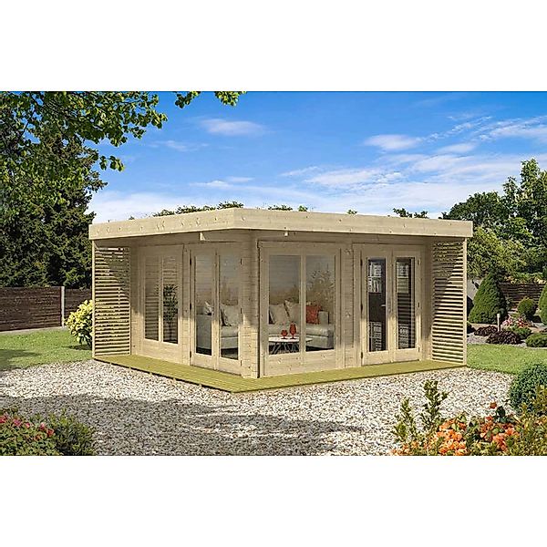 Alpholz Gartenhaus Holz Gardenlounge Viva A, günstig online kaufen