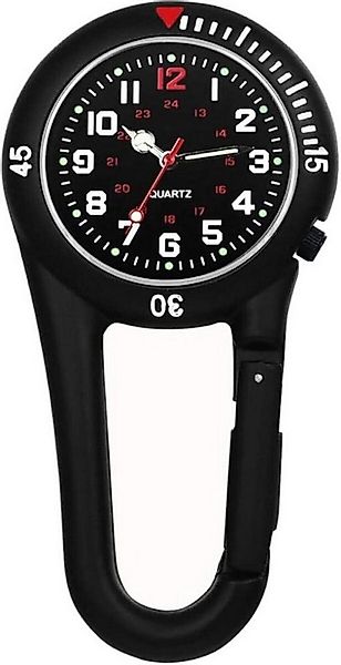 FELIXLEO Taschenuhr Taschenuhr mit Karabiner Quarz Analog Leuchtzifferblatt günstig online kaufen