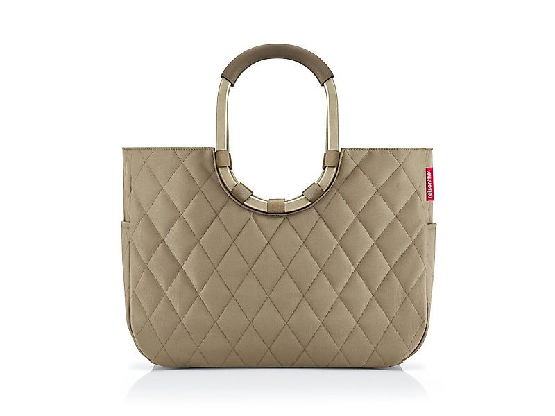 REISENTHEL® Einkaufsshopper loopshopper L frame rhombus olive günstig online kaufen