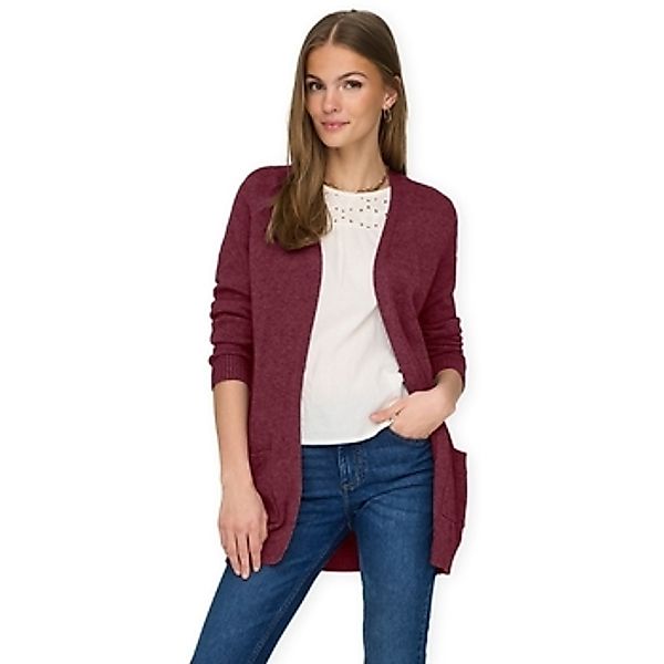 Only  Strickjacken Noos Lesly Cardigan - Zinfandel günstig online kaufen