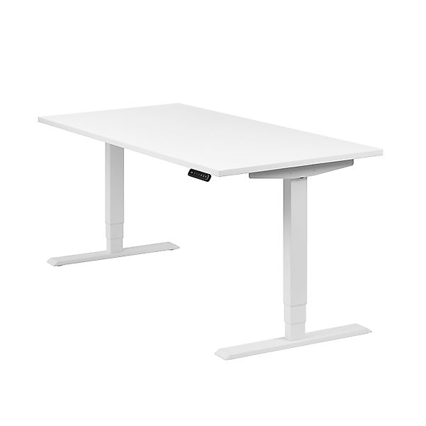 boho office® Schreibtisch Homedesk, Weiß elektrisch günstig online kaufen