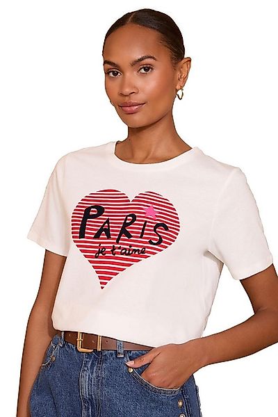 Love & Roses T-Shirt Love & Roses T-Shirt mit Schriftzug, Regular (1-tlg) günstig online kaufen