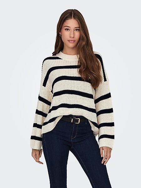 JACQUELINE de YONG Strickpullover Gestreift Strick günstig online kaufen