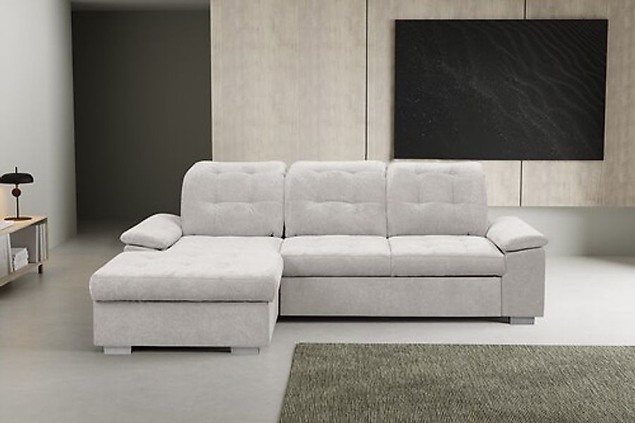 WERK2 Ecksofa Carmen, Sofa, Eckcouch mit Schlaffunktion, Bettkasten und Sit günstig online kaufen