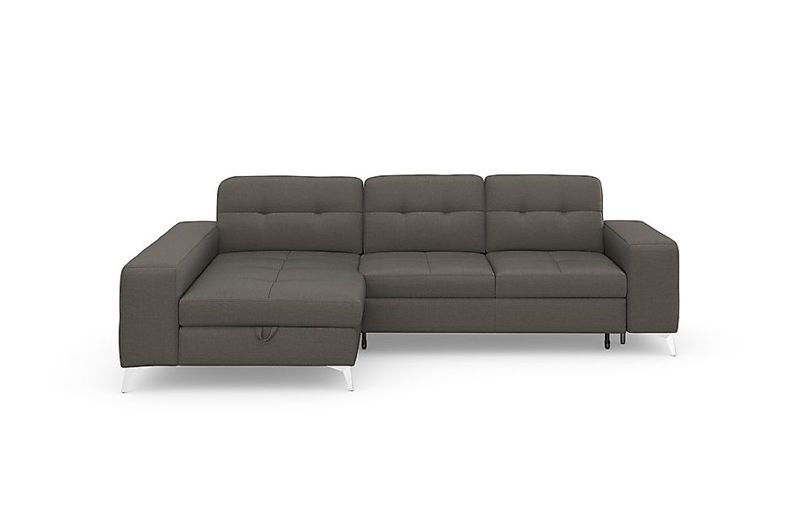 sit&more Ecksofa "Baviene L-Form", inklusive Sitztiefenverstellung und Fede günstig online kaufen