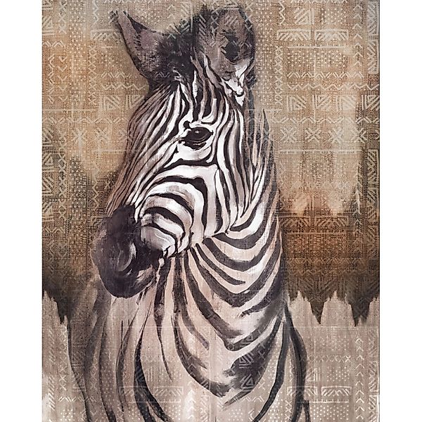 Komar Fototapete Zebras Beige und Grau 200 x 250 cm 611617 günstig online kaufen
