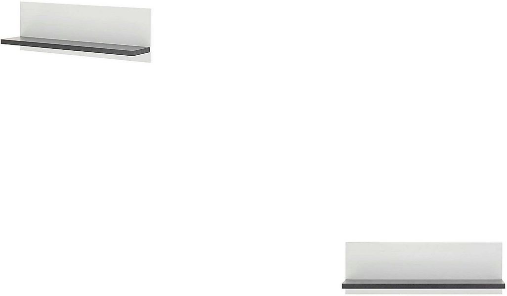 Home affaire Wandregal Sherwood, Breite 90 cm, in modernem Holz Dekor, 28 m günstig online kaufen