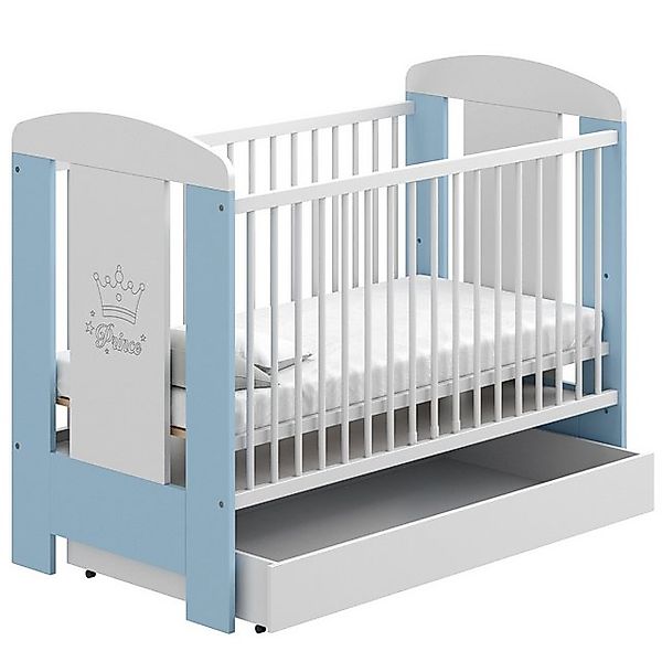 LCP Kids Kinderbett Prince 120x60 cm mit Matratze mit Bettkasten (Set, 3-tl günstig online kaufen