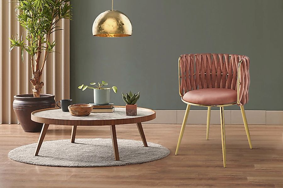 Kayoom Esszimmerstuhl "Stuhl Milla 125 2er-Set,tolles Design der Rückenlehn günstig online kaufen